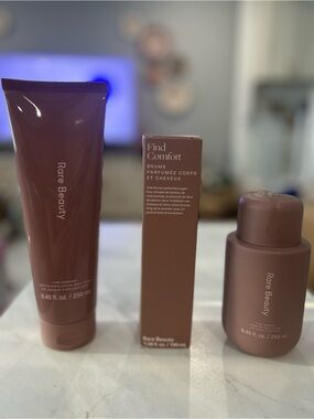 Rare Beauty Find Comfort Bath & Body Trio - Dusty Rose Pink